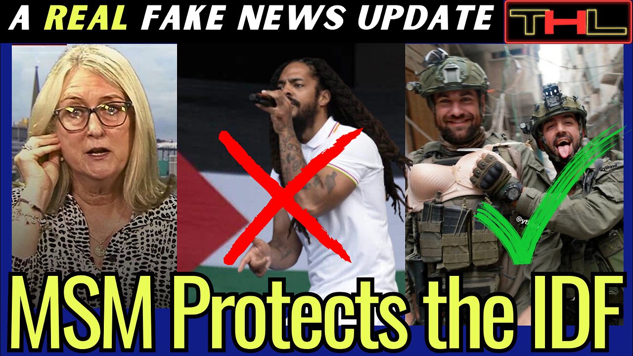 A REAL Fake News Update | BBC Punishes Anti-Genocide Artists while Protecting IDF Criminals