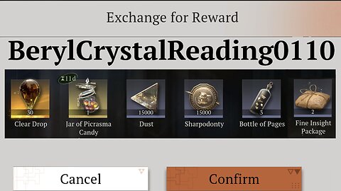 January 7, 2026 Clear Drop Code (Reverse 1999)