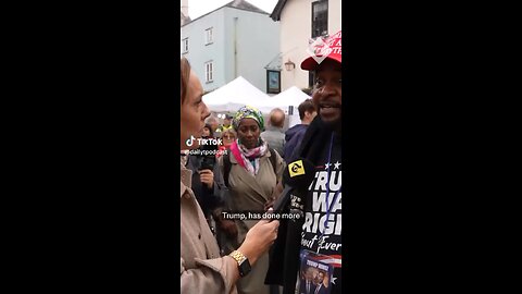 Black People love Trump
