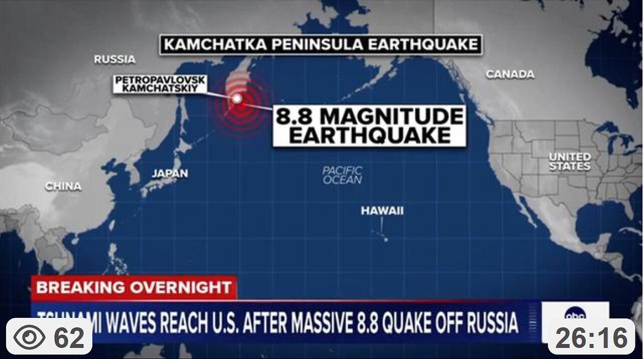 Major Tsunami Warning - EVIDENCE SHOWS THESE EARTHQUAKES ARE MAN MADE ~ A Call For An Uprising (7.30.25)
