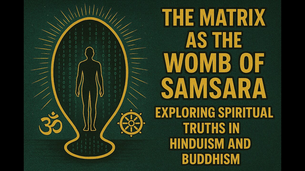 The Matrix as the Womb of Samsara: Exploring Spiritual Truths in Hinduism and Buddhism