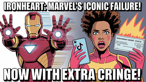 IRONHEART – Marvel’s ICONIC FAILURE – Now With Extra Cringe