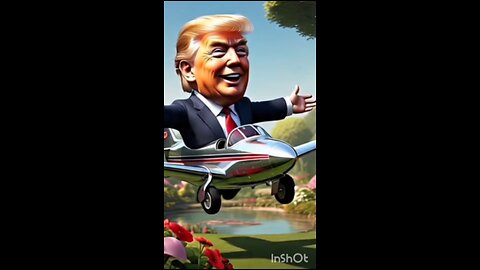 Trump and tesla car racing #trump ai video