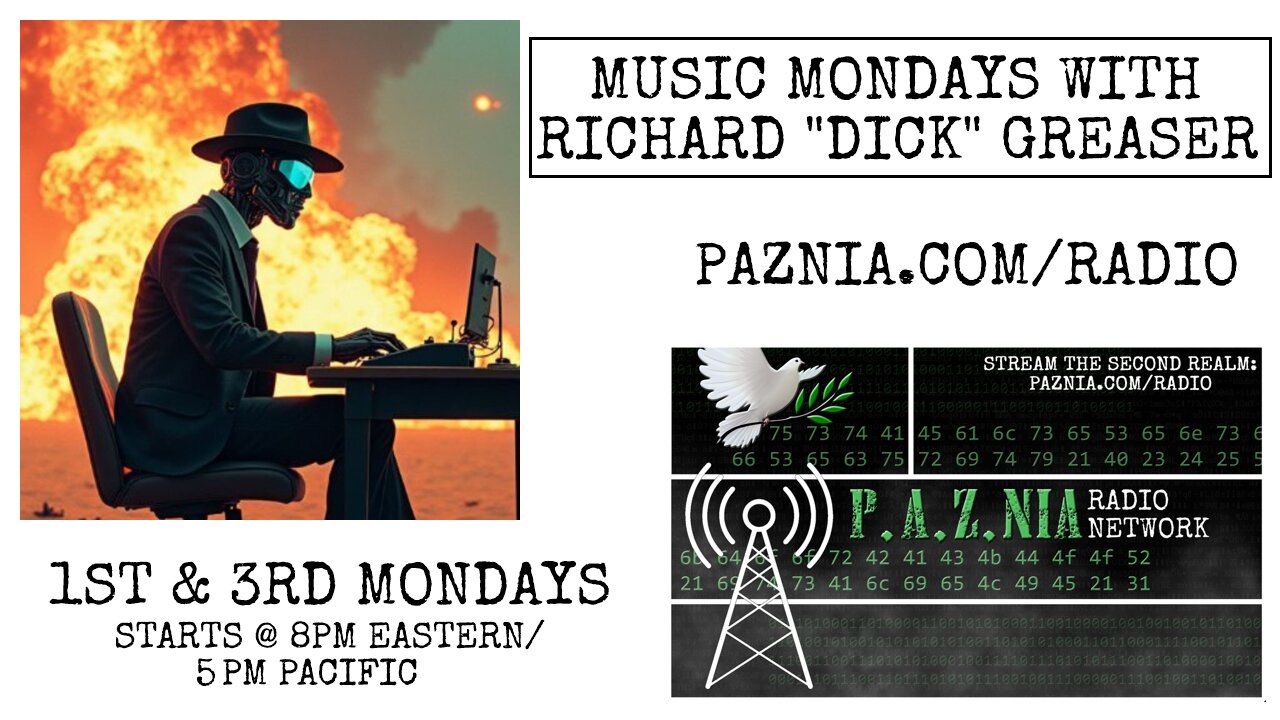 Paper Bitcoin Music Monday with Richard "Dick" Greaser of The Bitcoin Bugle! (LIVE SHOW!)