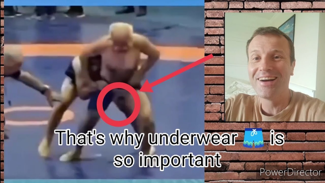Awkward wrestling situations 😄