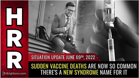 "Rise in Vaccine Deaths Leads to Identification of New Syndrome"