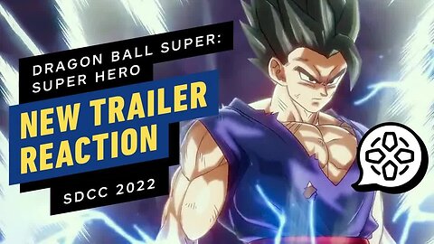 Dragon Ball Super - Super Hero New Trailer Reaction _ Comic Con 2022
