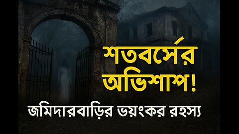 "Curse of the Ghost! The Terrifying Mystery of the Century-Old Zamindar House" ভূতের অভিশাপ!