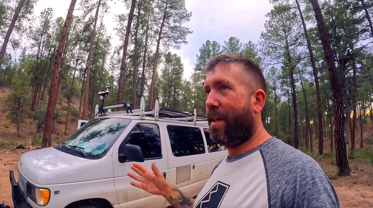 Soggy Trails, Stunning Views: Van Life Wet Weather Hiking
