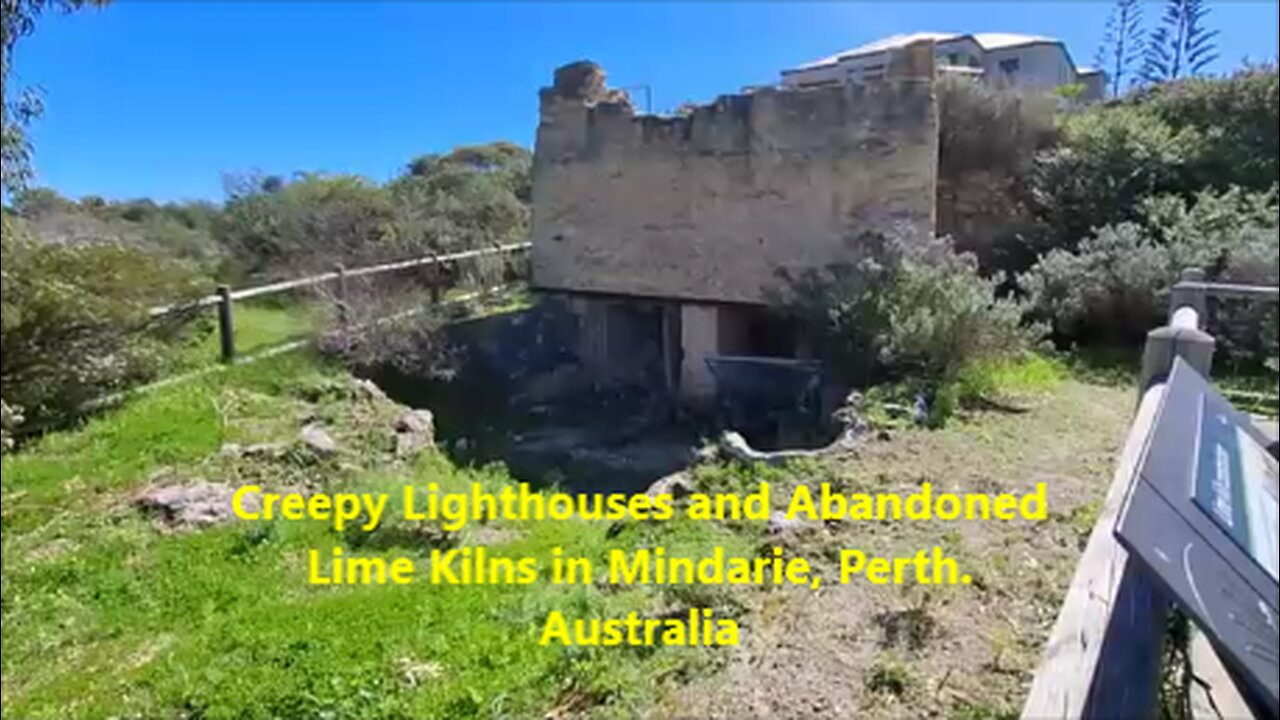 Creepy Lighthouses and Abandoned Lime Kilns in Mindarie, Perth. Australia