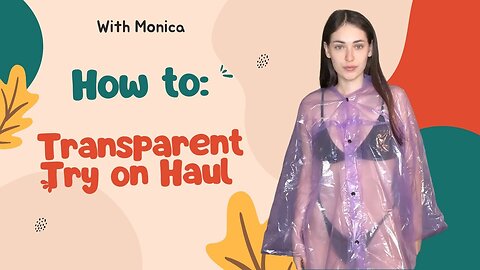 [4k] Try On Haul | Fashion And Beauty Forever | Raincoat