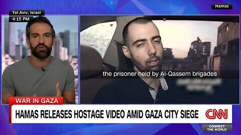 Hamas releases video of hostages in Gaza City as Israeli military advances