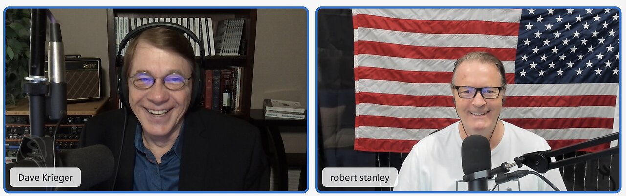 The Krieger Files - April 4, 2025: Busting into the news cycle & Robert Stanley joins!