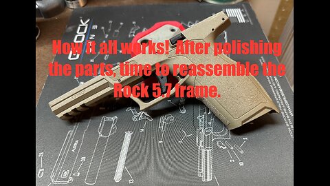 Palmetto State Armory Rock 5.7 Full Size: reassembly & how it works after polishing frame parts
