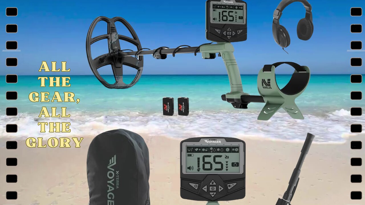 Minelab Xterra Voyager professionelles Metalldetektor-Set