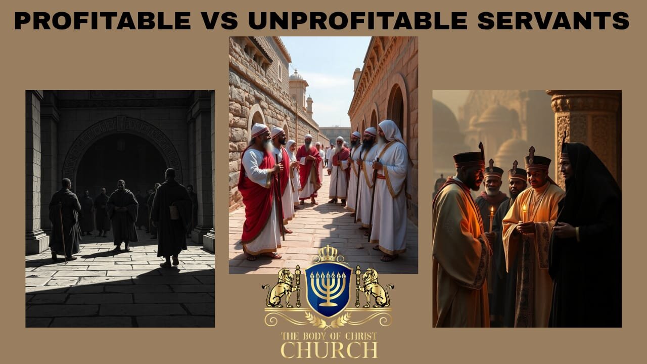 THE BODY OF CHRIST CHURCH PRESENTS: “PROFITABLE VS UNPROFITABLE SERVANTS”
