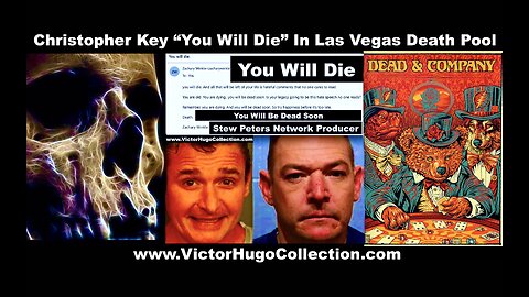 Stew Peters Network Christopher Key Makes Las Vegas Death Pool After His Producer Makes Death Threat