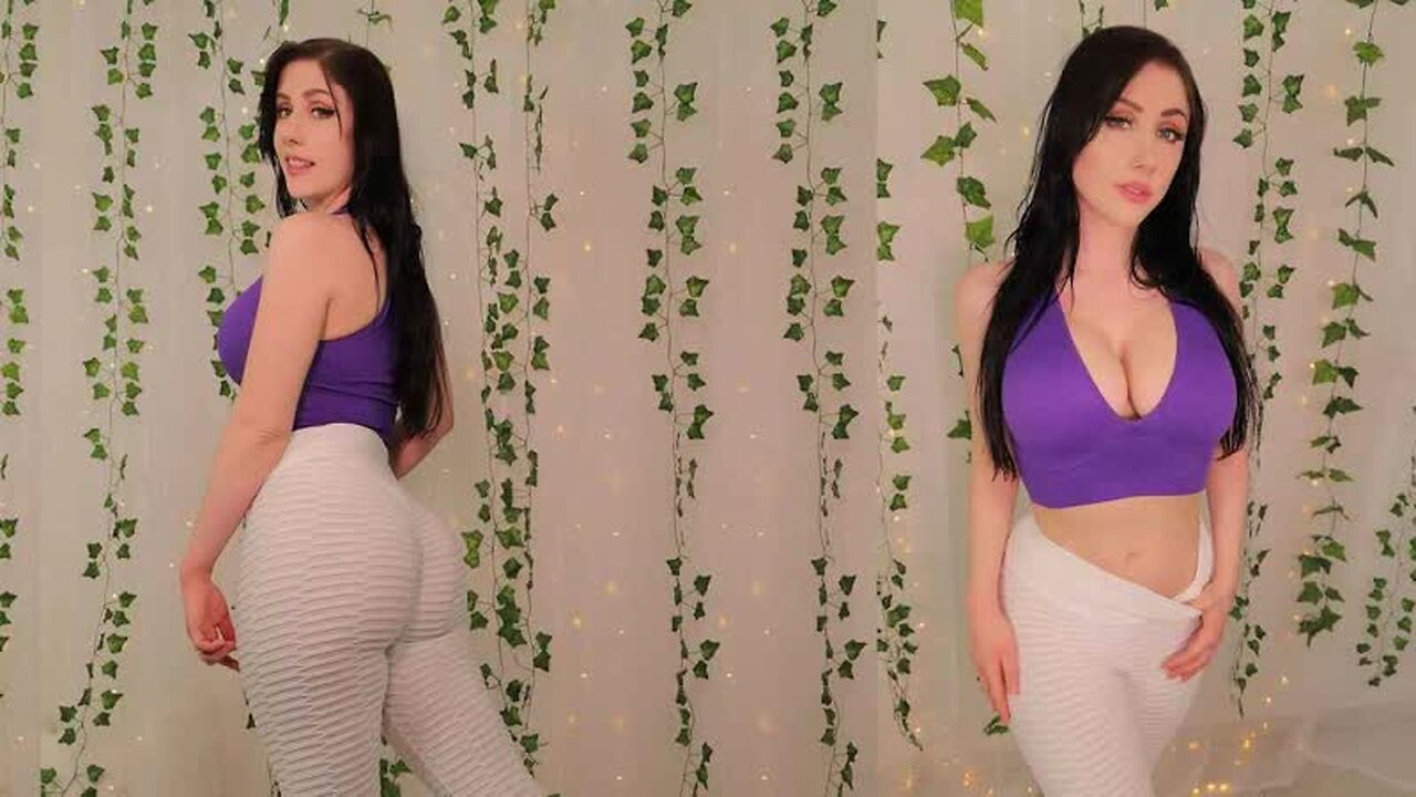 ASMR Sensitive Fabric Scratching Tapping ⧸ Leggings Try On! | Leynainu