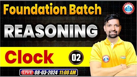 REASONING CLASS#13 CLOCK PART-2
