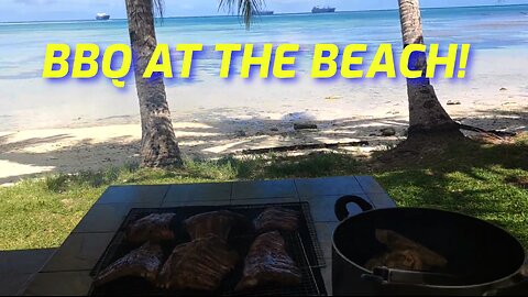 BBQ at the Beach! Saipan Island! CNMI