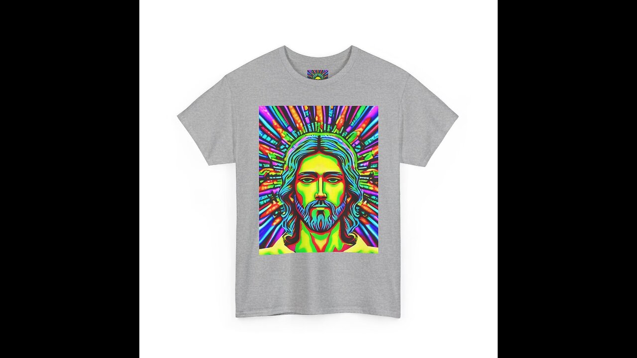 psychedelic Jesus tee