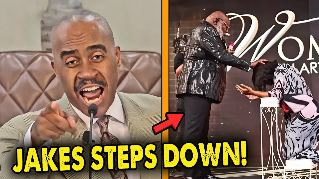 Pastor Gino Jennings SHREDS TD Jakes Over Stepping Down and Pulpit Handoff to Daughter