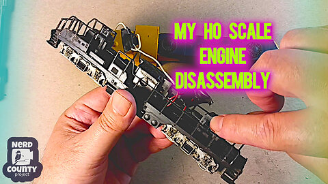 Disassemble and Cleaning My Model Train Engine | HO Scale, ozark vlog, Southern life