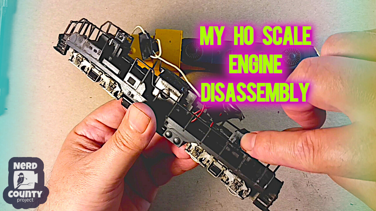 Disassemble and Cleaning My Model Train Engine | HO Scale, ozark vlog, Southern life