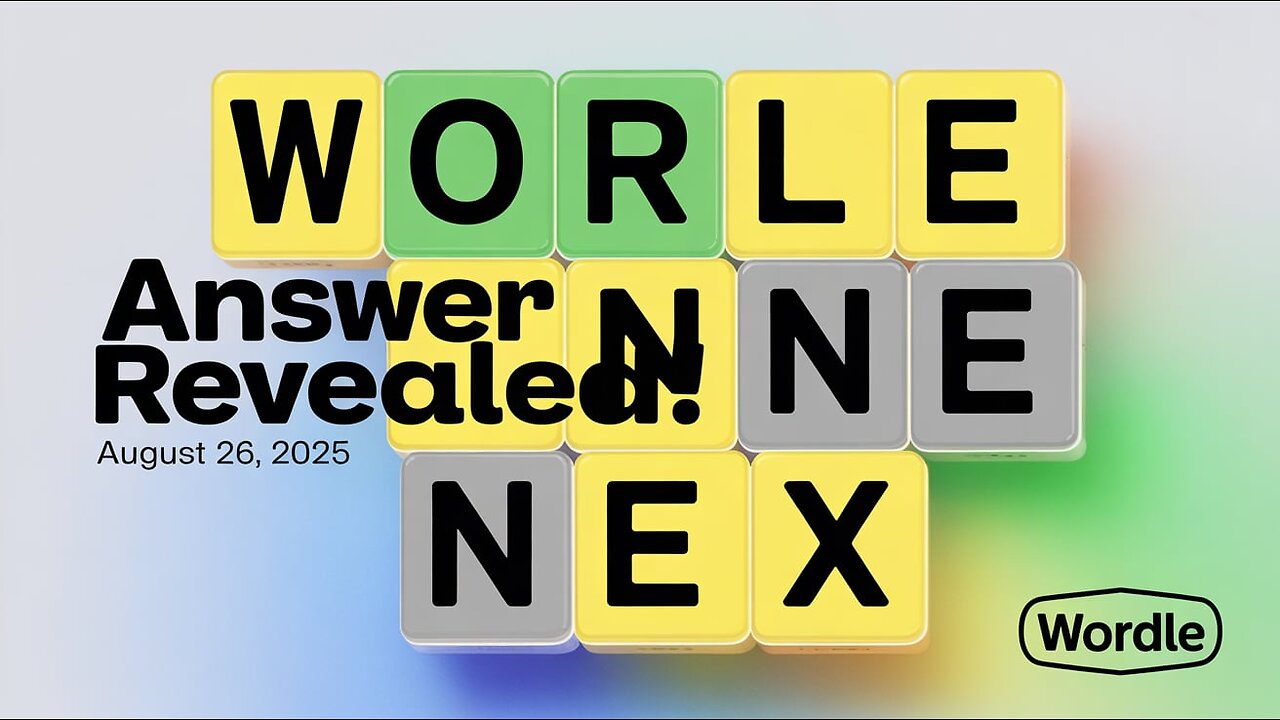 Wordle Answer & Hint – August 26, 2025 | Puzzle #1529 Solved!