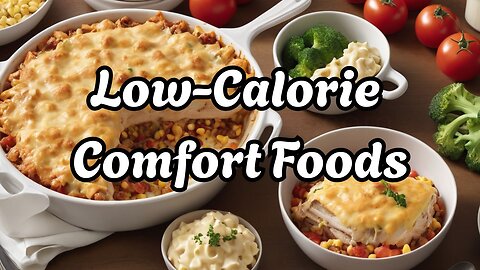 Low-Calorie Comfort Foods - 6 Classic Dishes Made Guilt-Free