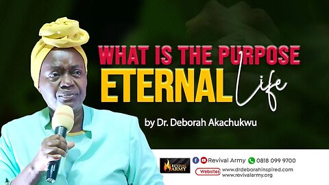 WHAT IS THE PURPOSE OF ETERNAL LIFE