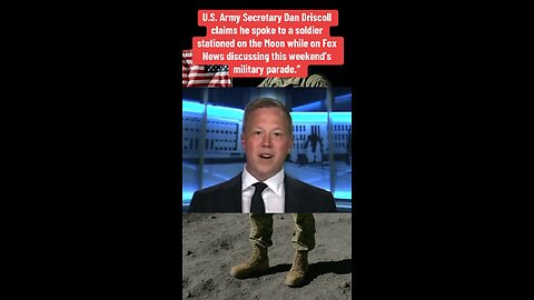 U.S Army Secretary Claims He Talked To A Soldier Stationed On The Moon