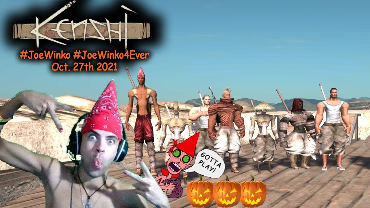 Search 4 Skeletons _ Kenshi Gaming Livestream (Oct 27th 2021) _ Joe Winko