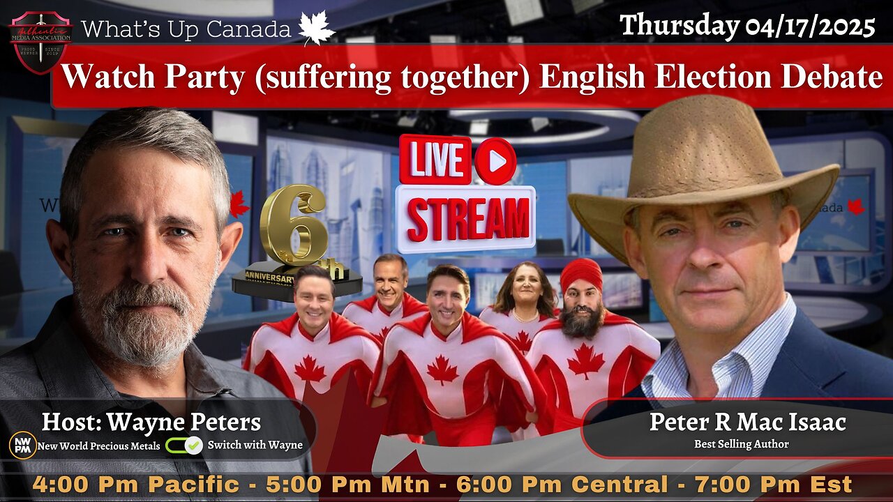 Watch Party (suffering together) English Election Debate