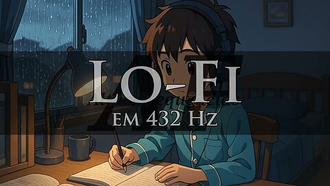 Lo-Fi at 432 Hz: FOR STUDYING, NOSTALGIC BEATS, RELAXING