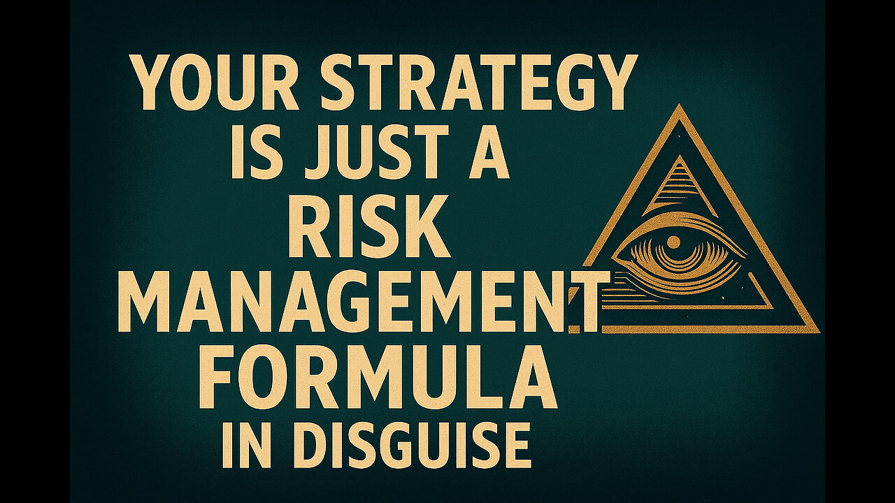 🎯 Live Workshop/Q&A – Your Strategy Is Just a Risk Management Formula in Disguise