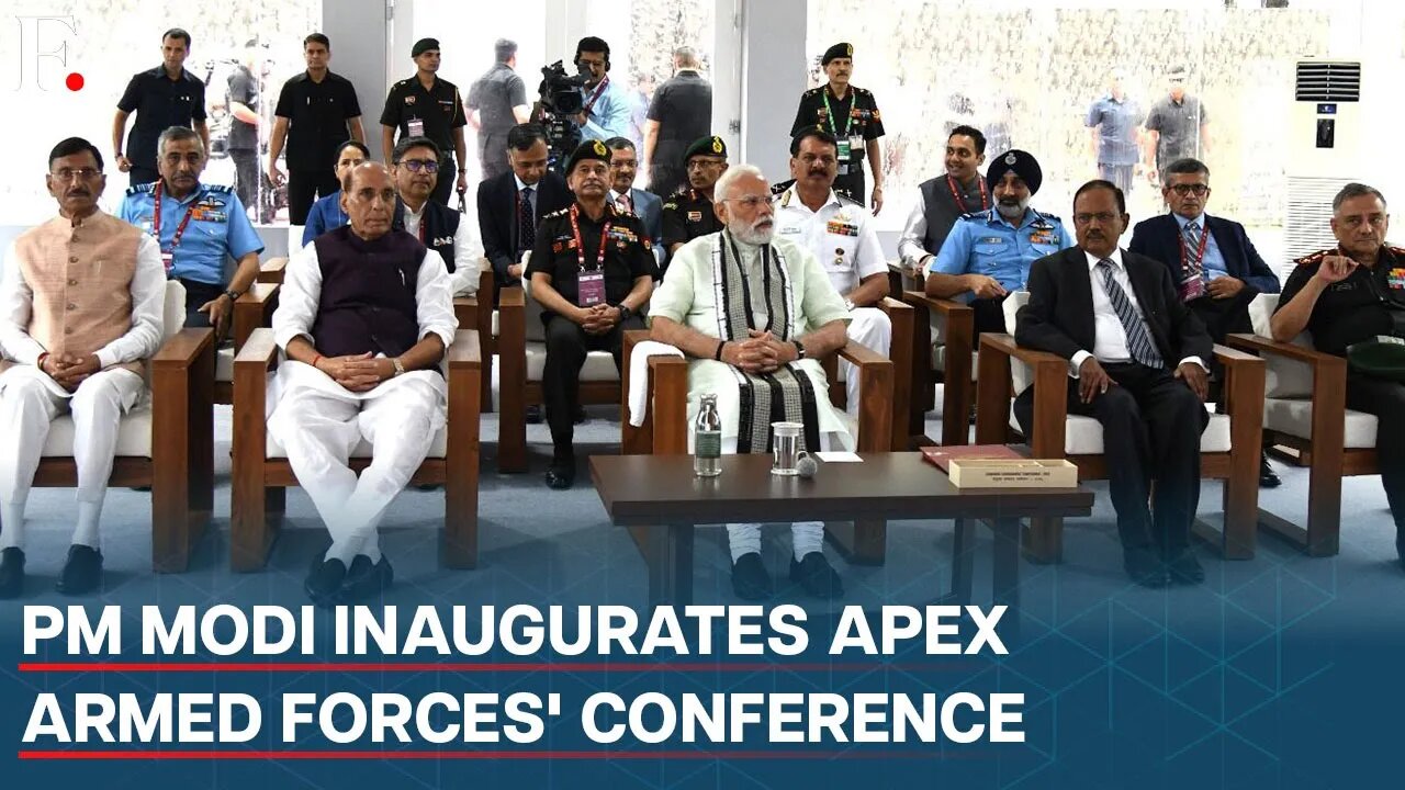 PM Modi Inaugurates Combined Commanders’ Conference in Kolkata, NSA Doval, Rajnath Singh Attend|N18G