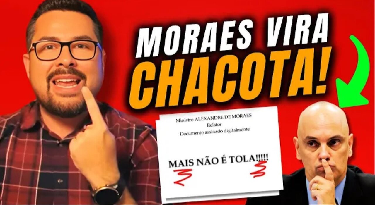 🚨PAULO FIGUEIREDO REVELA QUE MORAES ESTÁ EM ROMA E QUE VIROU PIADA_HD