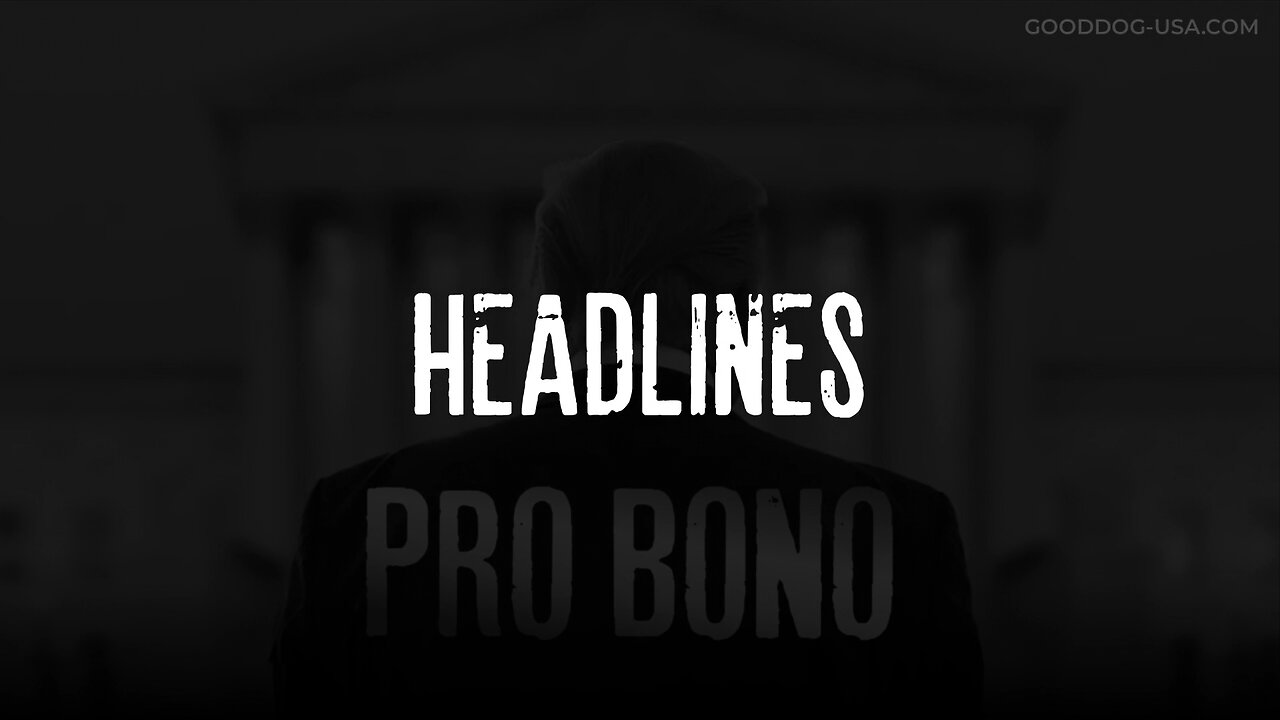 #1010 // PRO BONO - HEADLINES ONLY
