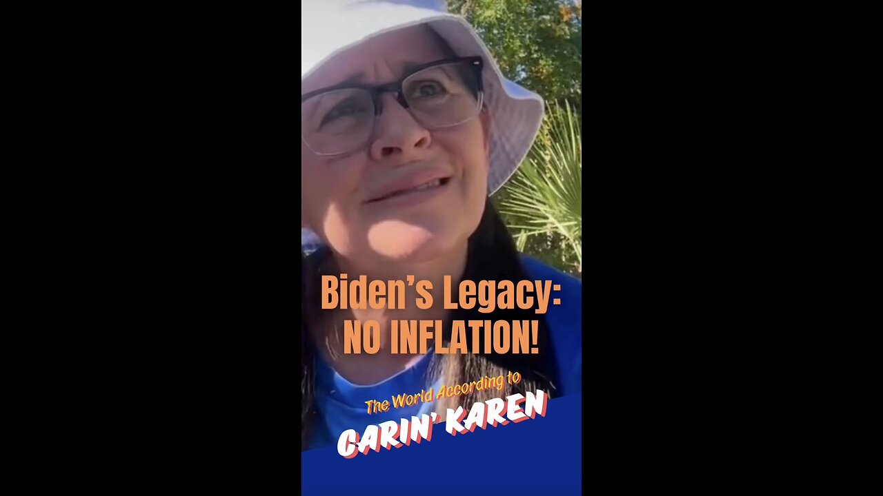 "Biden's Legacy: NO INFLATION!"