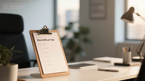 The most difficult task