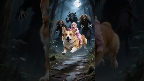 Heroic Pup Rescued The Baby | AI Rescue Story