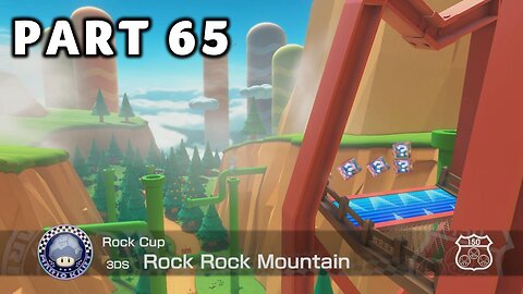 Mario Kart 8 Deluxe Grand Prix Mode - Part 65 - Rock Cup 150cc | Switch | No Commentary