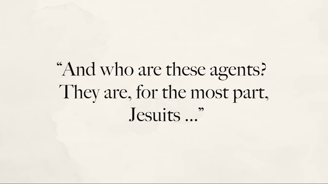 JESUITS ~ The RULERS of The DARKNESS of THIS WORLD