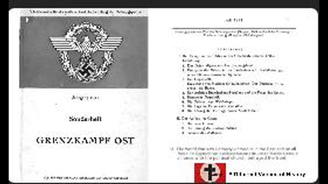 Grenzkampf Ost 1941 - discussion of rebuilding Eastern Europe