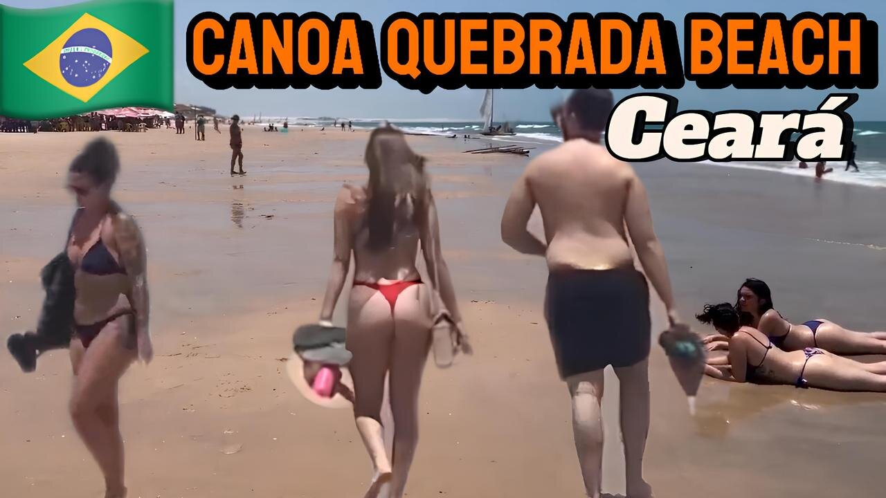🇧🇷 Canoa quebrada Beach - Aracati - Ceará - Brazil