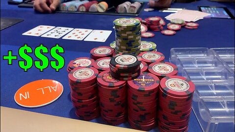 I Risk It All w_KINGS In HUUUGE Pot!!! He Doesn't Believe Me! Big Win In Hometown! Poker Vlog Ep 262