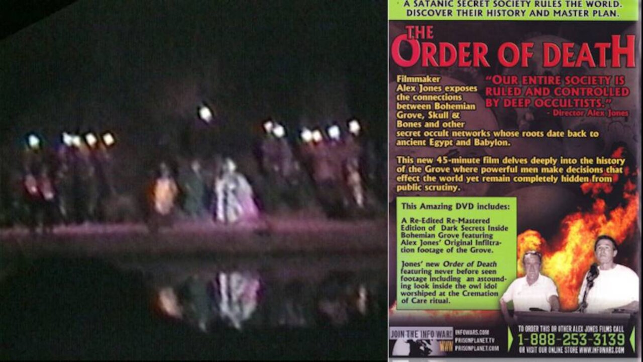 THE ORDER OF DEATH: This film exposes the connections between the4 Bohemian Club, Skull & Bones, and other occult secret societies. It also explores the roots of the Grove and its links to occult networks dating back to ancient Egypt and Babylon.
