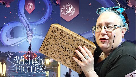 Fairy Loot - September 2025 - Midnight Promise Monthly Bookish Subscription Box Unboxing