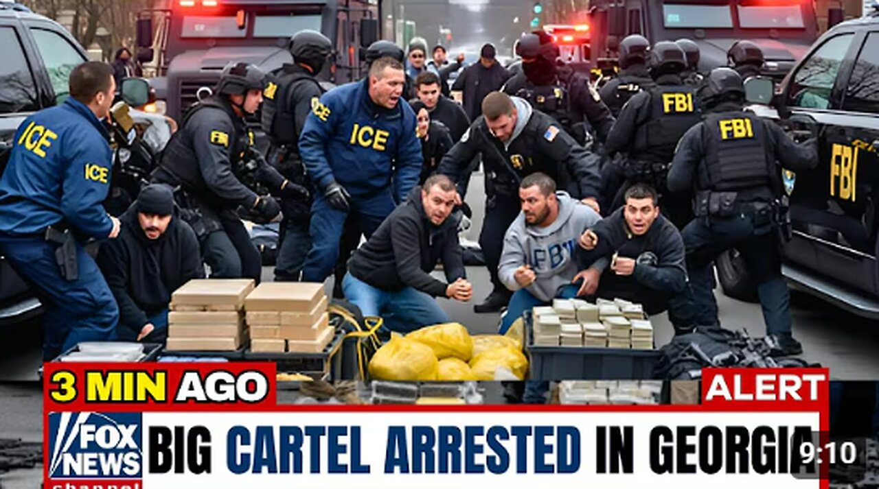FBI & ICE STORM on Georgia Cartel